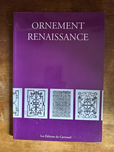 Ornement renaissance éd - renaissance,, Éd.