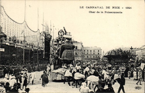 Carnaval nice 1921 - carnaval,