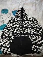 Vintage Darkstar Skateboards All Over Logo Hoodie Large Y2K Skate Distressed?