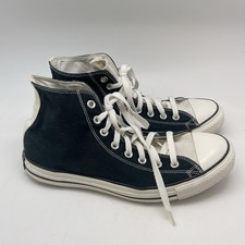 Converse Chuck Taylor Sneakers Mens 10 Black All Star Hi Top Shoes 1J797 Unisex