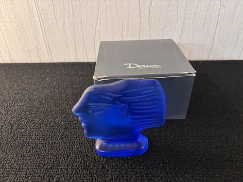 Presse papier visage bleu