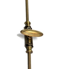 oval Set 110" CREMONE solid Rustic brass Heavy French turn Bolt espagnolette