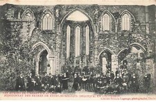 BELGIQUE #MK35672 LES RUINES DE L ABBAYE D AULNE PENSIONNAT DES FRERES DE REIM