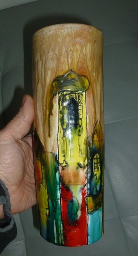 Vase italie à coulures - ,