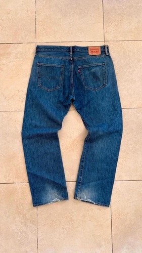 Levi 501 jean homme bleu - levi's,