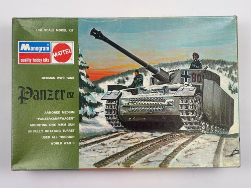 Monogram german ww2 tank - monogram,