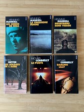 Lot de 6 romans policiers -