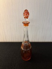 Carafe en cristal overlay