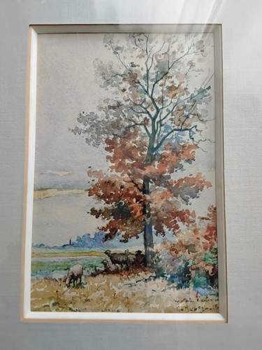 Aquarelle honoré hugrel - aquarelle,