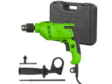 Perceuse à percussion 550 W avec 3 accessoires et mallette de transport SBM-550