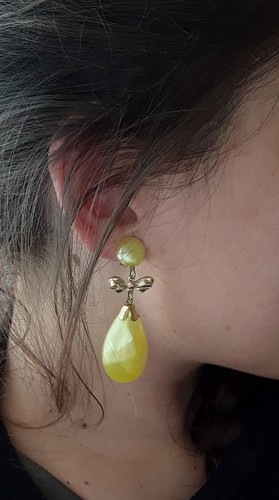 Boucle oreille à clips - boucle, d'oreille