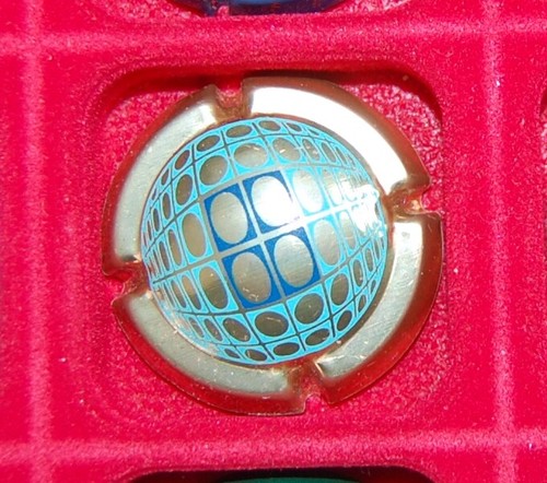 Plaque muselet de - plaque,