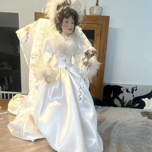 Poupée porcelaine robe de - poupée,