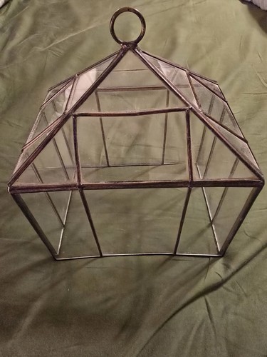 Vintage house glass - house, terrarium