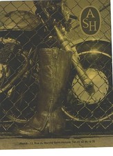 ADVERTISING 2007 ASH shoes boots santiags