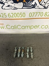 Volkswagen T5 T5.1 T6 10x Rail Fitting Bolts Nuts Caravelle Sliding Fittings Fix