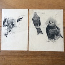 2 Dessins Originaux Signés