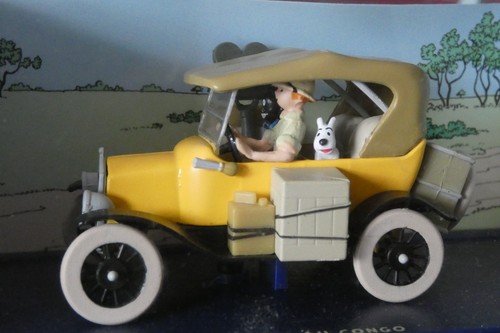 Tintin congo miniature - tintin,