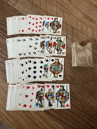 Ancien jeu cartes - jeu,
