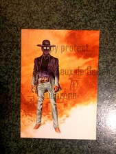 COMANCHE LE DOIGT DU DIABLE  HERMANN GREG  BD  carte postale postcard 