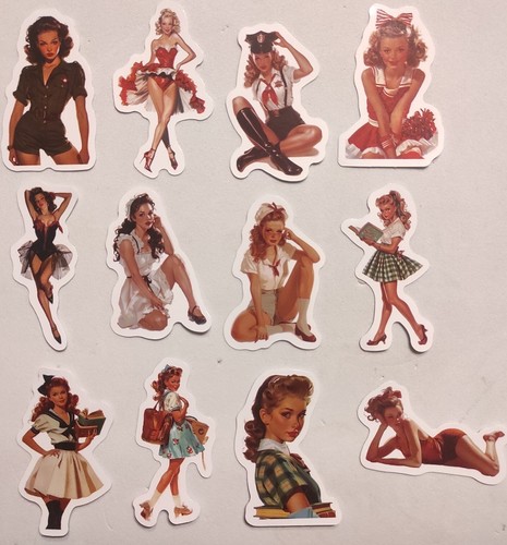 Lot autocollants - 12,