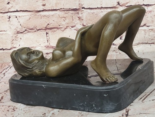 Statue sculpture bronze et - sculpture, en