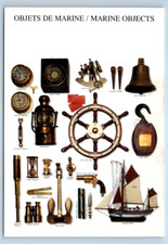 Objets de Marine - Marine Objects - FRANCE 4x6 Postcard