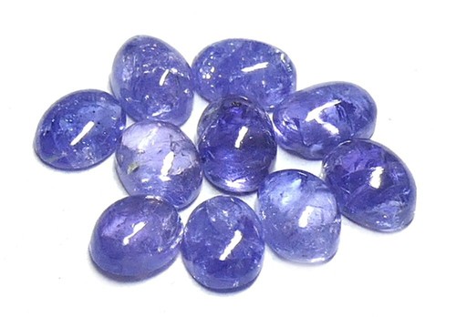 Tanzanites cabochon earth - cabochon,