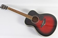 Guitare acoustique folk Yamaha FS720S DSR Dust Sun Red vendue en l'état