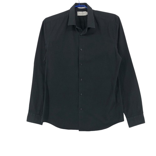 Chemise noire décontractée - chemise,
