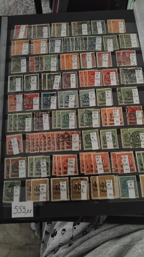 Stock timbres anciens - stock,
