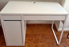 IKEA  White Desk with Drawer
