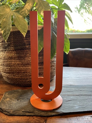 Sculpture fer peint design - fer,