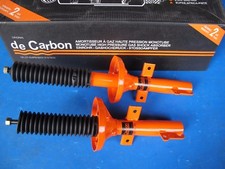 2 Amortisseurs avant à gaz De Carbon pour Ford Escort V25571853