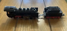 Marklin HO FM800 Steam Locomotive 24-058 with Tender 3-Rail Untested