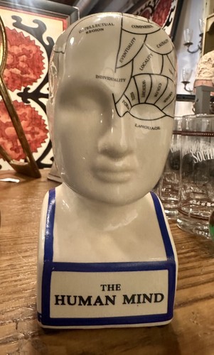 Medical phrenology head bust - phrenology,
