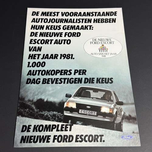 Ford escort auto van het - ford, jaar