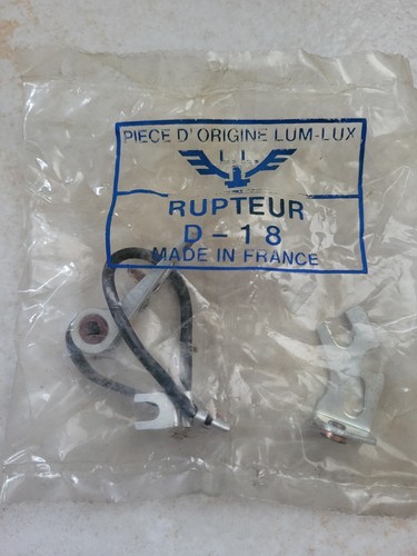 Jeu contact rupteur citroen - jeu,