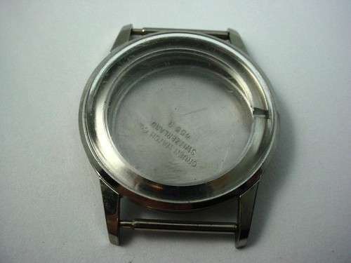 Mens silver tone gruen vintage - mens,