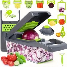 16 In 1 Multifunctional fruit Vegetable Easy Chopper Slicer Dicer Cutter  Grater