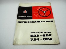 IHC Mc Cormick 523 624 724 824 Tractor Operating Instructions Operation 1971