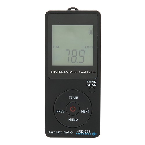 Portable aircraft band radio - 1,