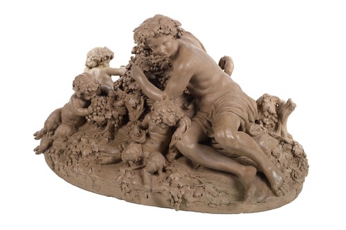 Clodion bacchus satyres - bacchus, &