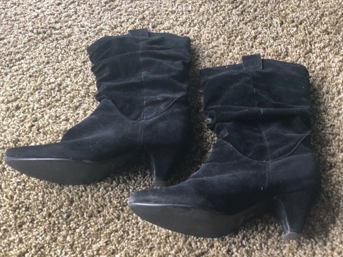 Forever scrunched black - , boots