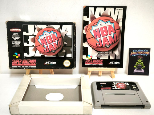 Nba jam super nintendo snes - nba,