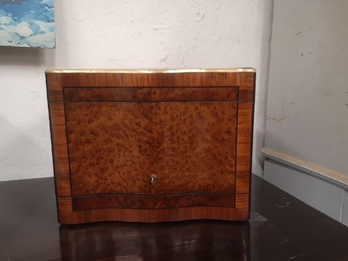 Cave liqueur 19eme placage - cave,