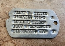 MILITARIA USA DOG TAG USA WW2