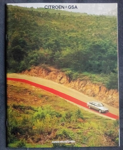 Catalogue citroën gsa 1979 - catalogue,