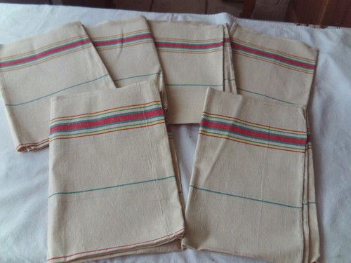 Linge ancien torchons - ancien.,