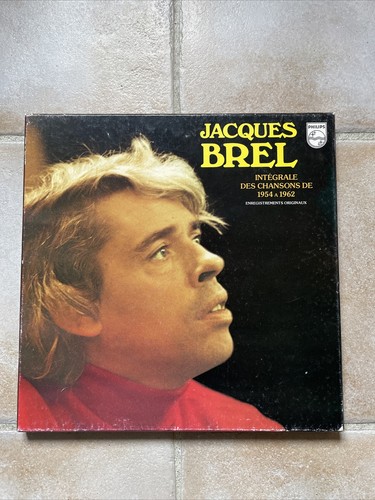 Jacques brel coffret 33t - brel,